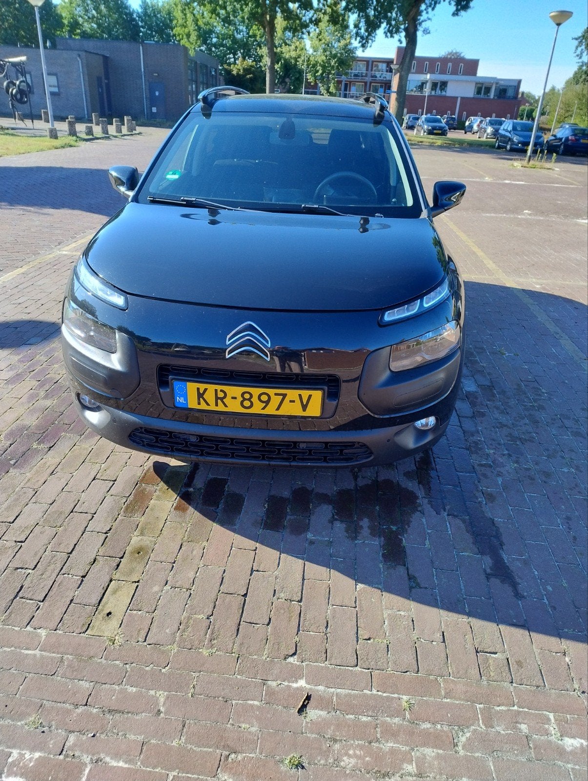 Citroën C4 Cactus 1.2 E-thp 110 2016 Zwart(defecten), Auto's, Voorwielaandrijving, 40 €/maand, 1199 cc, 995 kg