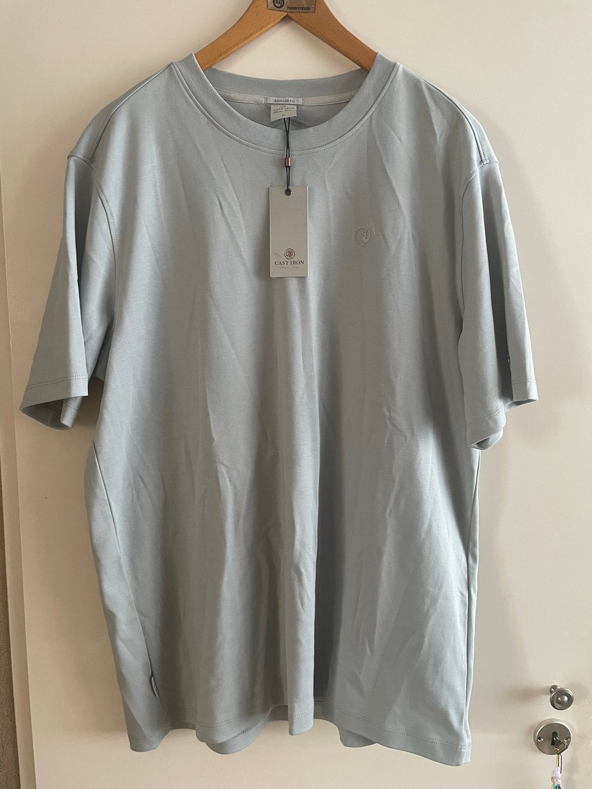 Cast Iron heren T-shirt grijs groen XXL (56/58) nieuw, Ophalen of Verzenden, Nieuw, Maat 56/58 (XL), Groen