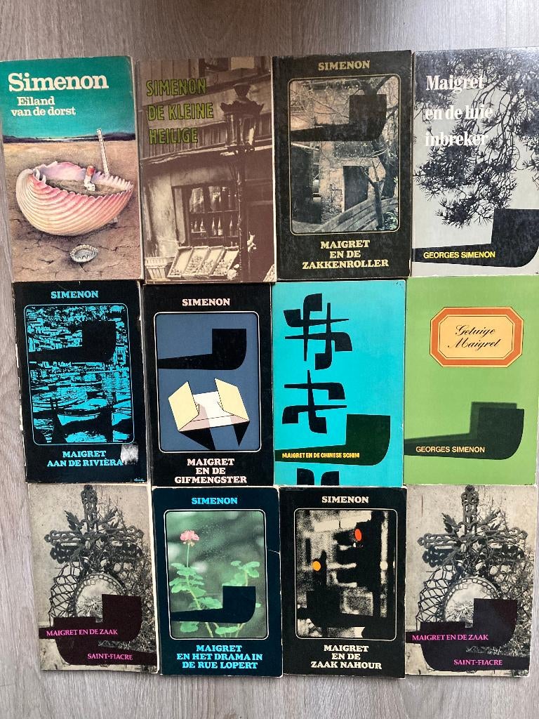 30 boeken Georges Simenon Maigret, Boeken, Detectives, Ophalen of Verzenden, Gelezen, Georges Simenon