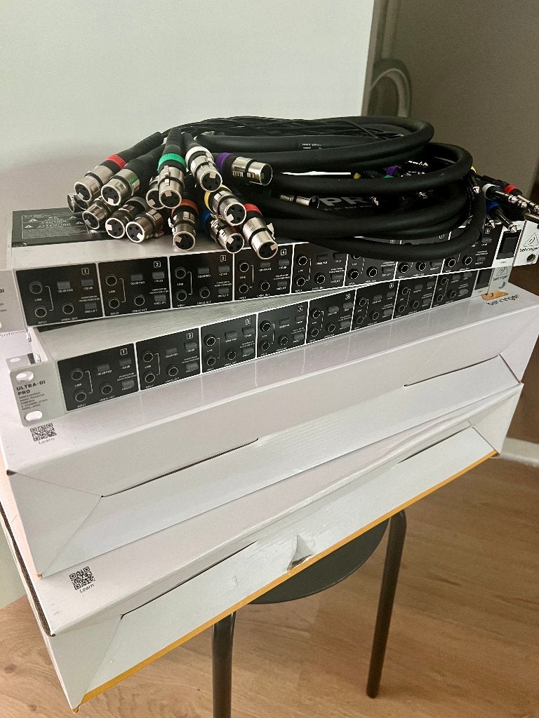 Behringer DI800 Ultra-DI Pro v2, Ophalen, Zo goed als nieuw