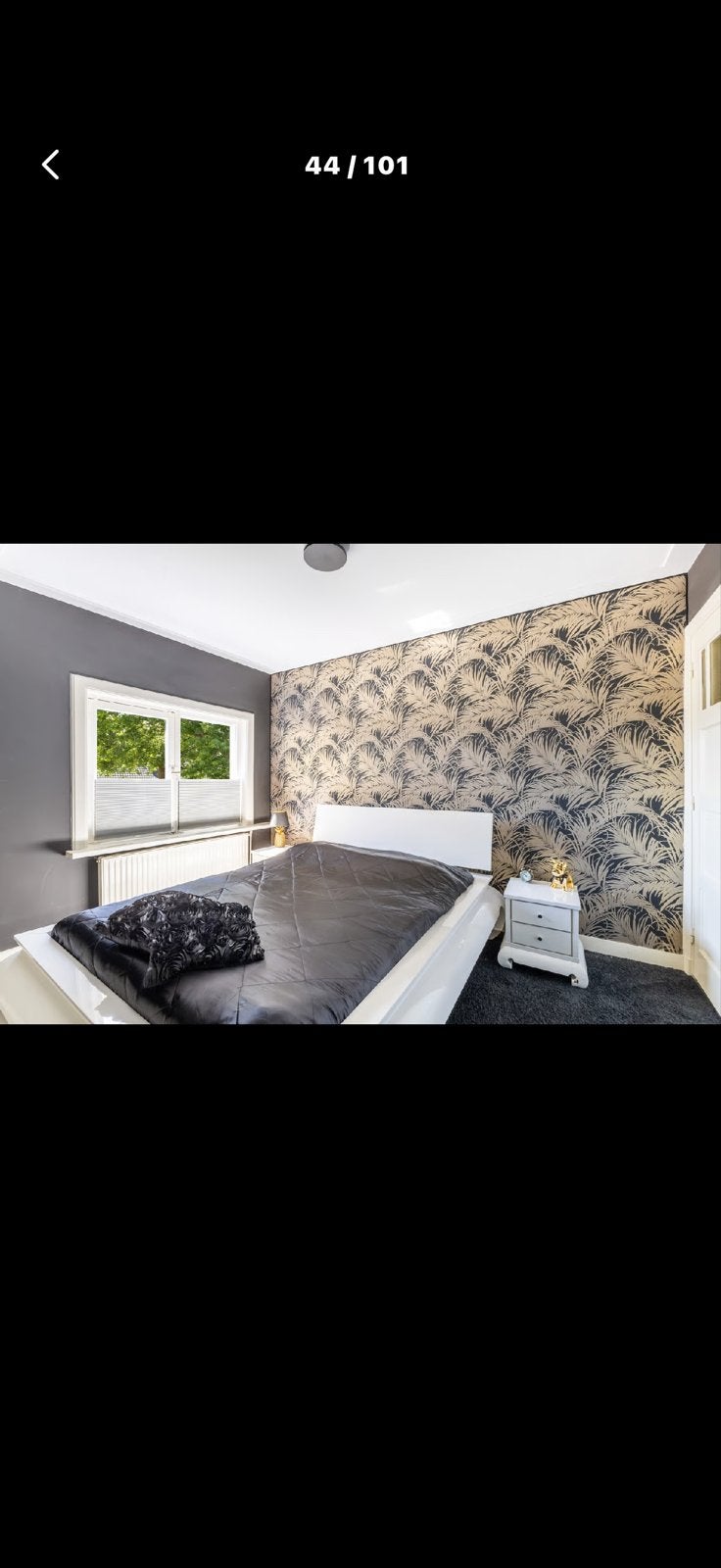 tweepersoonsbed opium wit met nachtkastjes, Huis en Inrichting, Ophalen, Wit, Tweepersoons, Zo goed als nieuw