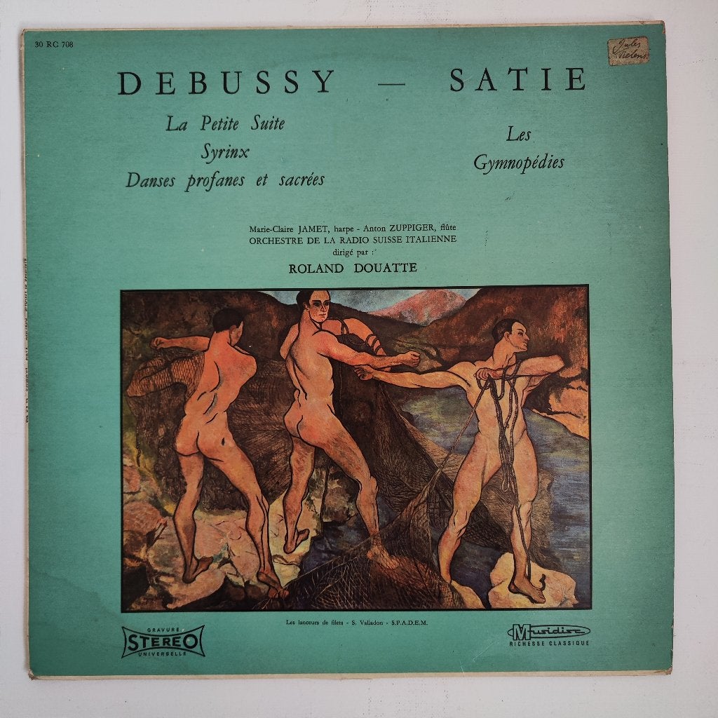Debussy / Satie - La Petite Suite - Syrinx - Danses Profanes, Modernisme tot heden, Ophalen of Verzenden, 12 inch, Kamermuziek