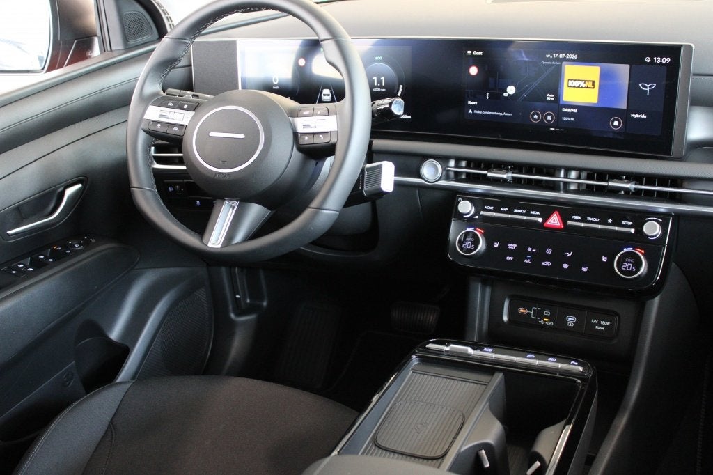 Hyundai Tucson 1.6 T-GDI HEV Comfort | Navi | Camera | Stoel, Auto's, Dealer onderhouden, Stof, Gebruikt, 1360 kg
