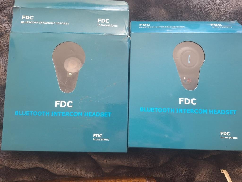 Bluetooth Intercom Headset motor scooter, Motoren, Kleding | Motorhelmen, Overige merken, Tweedehands, Ophalen of Verzenden