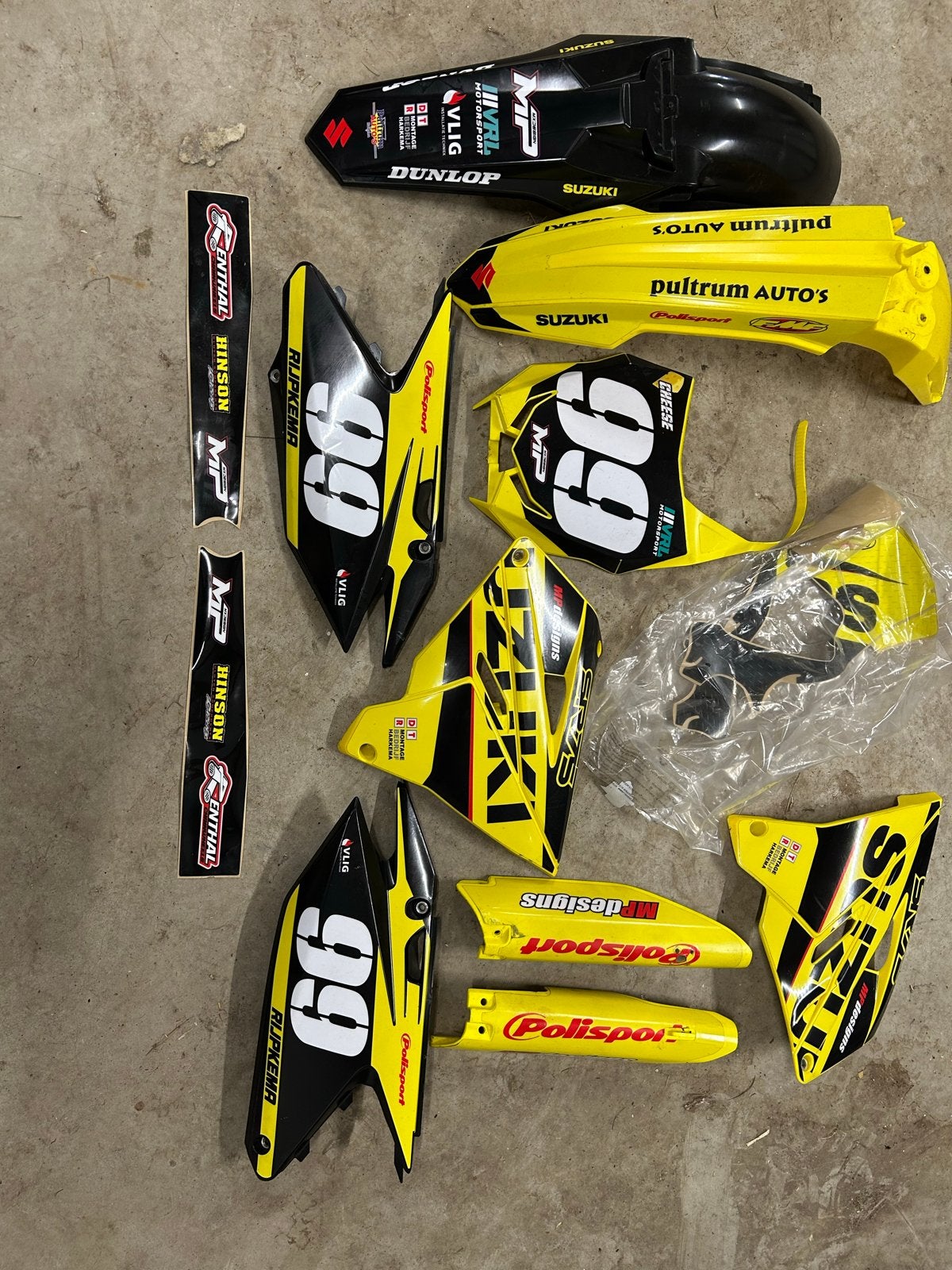 suzuki rm 125 restyle kit, Ophalen of Verzenden, Gebruikt