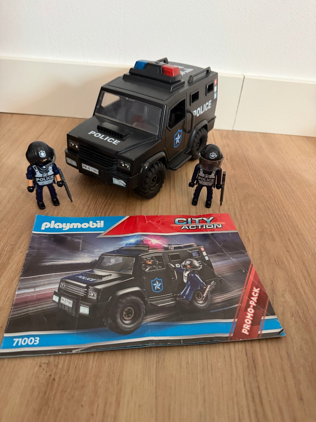 Playmobil 71003 City Action Politie Special Unit, Complete set, Voertuig, Ophalen of Verzenden, Zo goed als nieuw