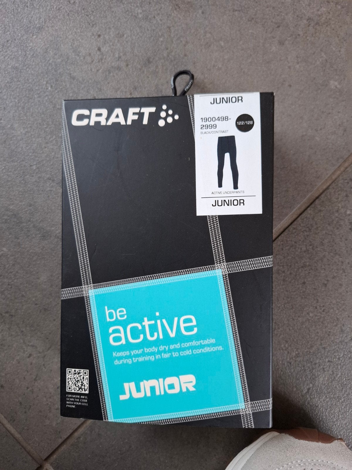 craft be active lange broek nieuw maat 122/128, Ophalen of Verzenden, Nieuw, Bovenkleding