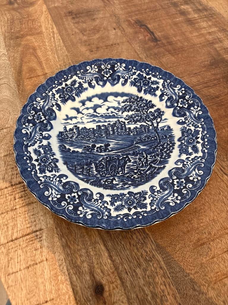 Olde Country Castles Ironstone bord - Made in England, Ophalen of Verzenden