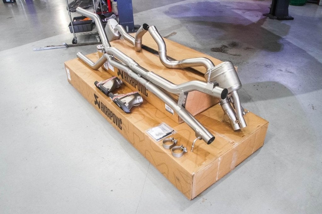 Akrapovic Evolution uitlaat - AMG E63 E63S W213 S213 17+