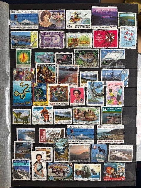 postzegels nieuw zeeland, Ophalen of Verzenden, Gestempeld
