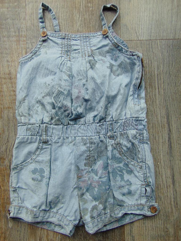 Zomerpakje blauw maat 86 Zara pakje playsuit, Kinderen en Baby's, Babykleding | Maat 86, Meisje, Ophalen of Verzenden, Zo goed als nieuw