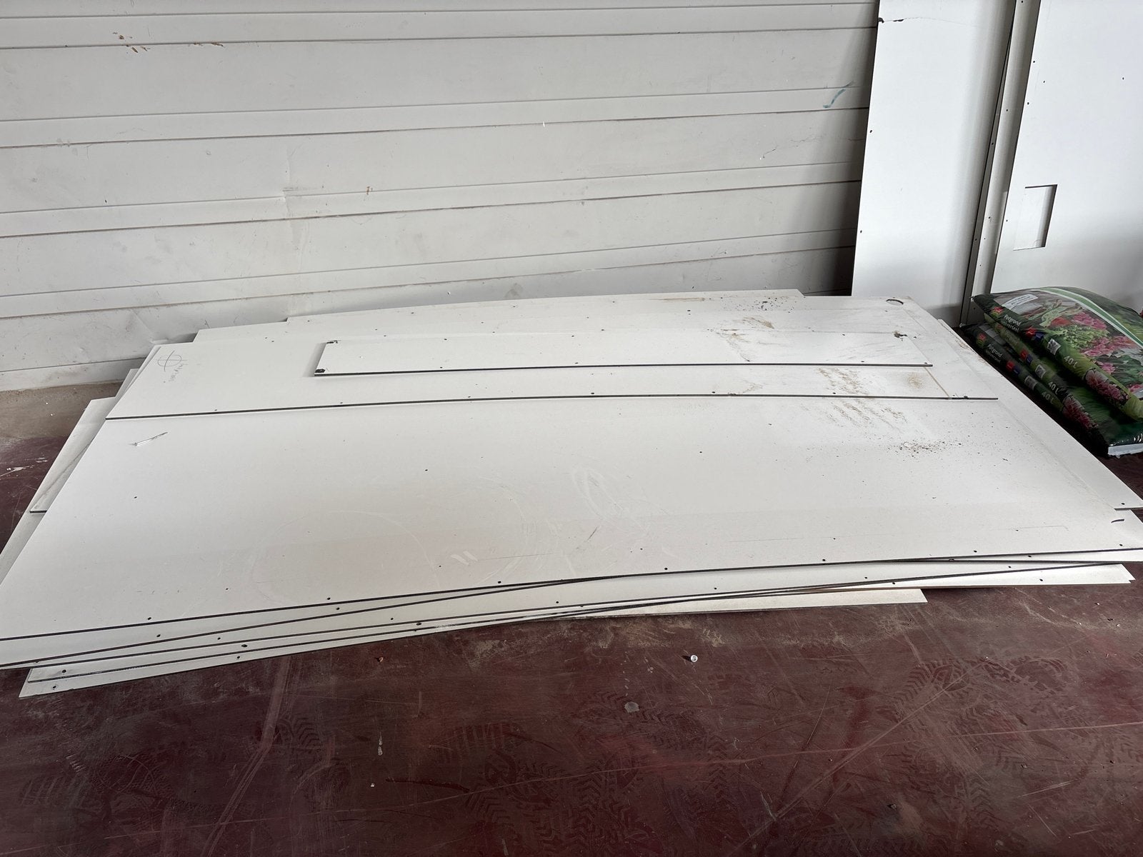 Diverse Trespa platen - Gebruikt, Ophalen of Verzenden, Gebruikt, HPL, Minder dan 20 mm