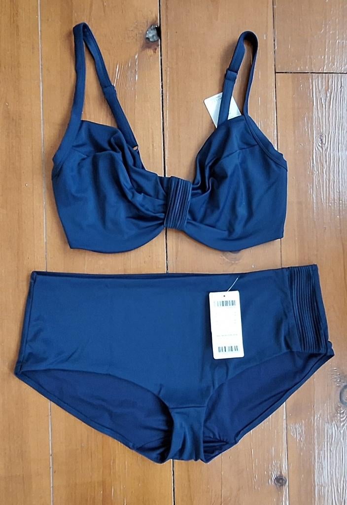 Femilet nieuwe blauwe bikini set, G-cup 80G G80 slip 46, Kleding | Dames, Blauw, Nieuw, Ophalen of Verzenden, Bikini