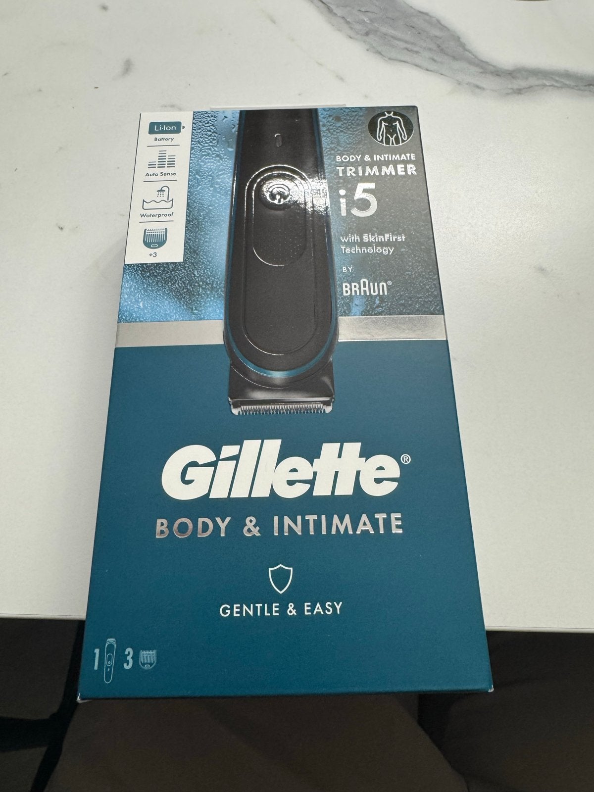 Gillette Body & Intimate i5 Trimmer – Nieuw in Doos, Ophalen of Verzenden, Nieuw, Scheren en Epileren