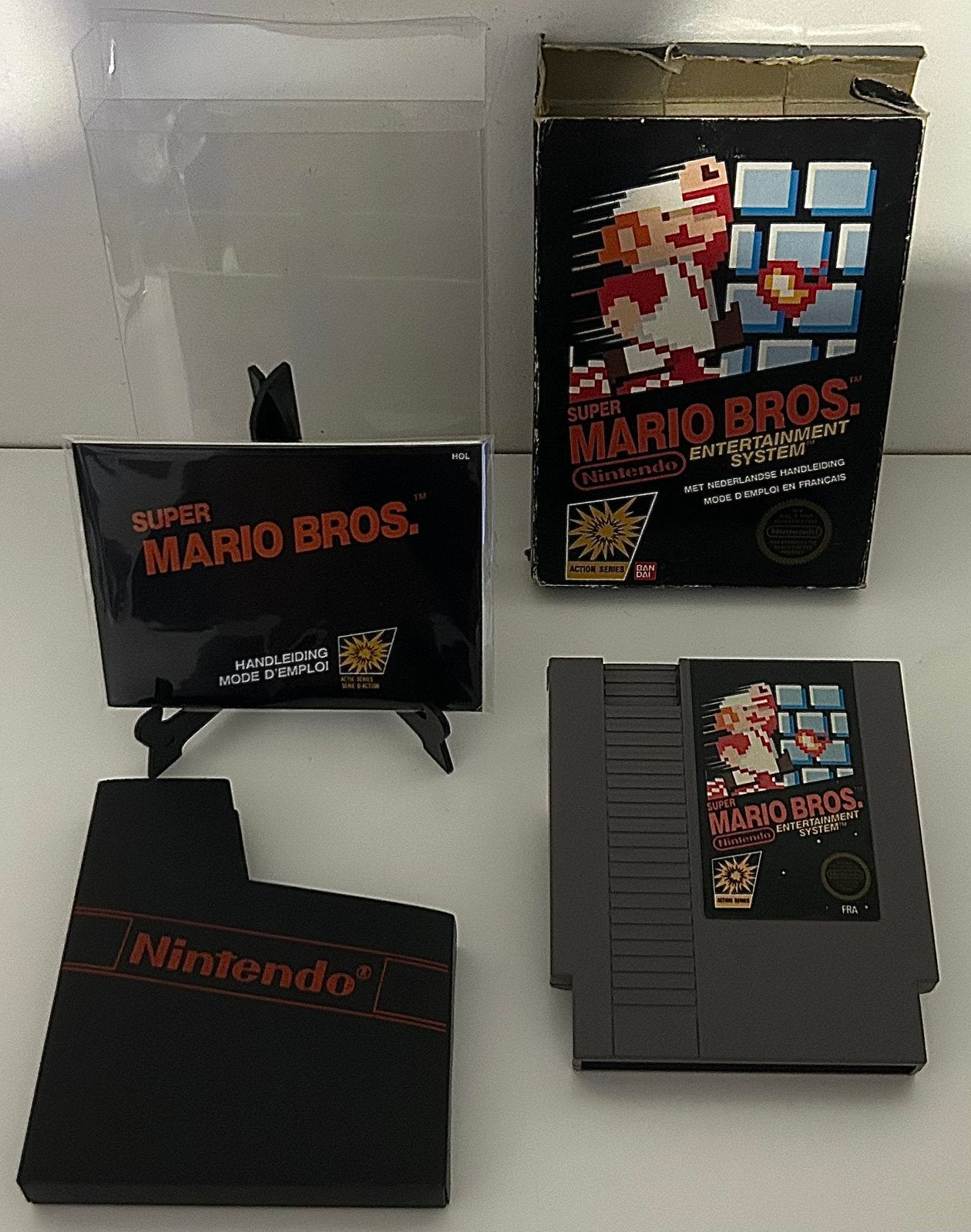 | Super Mario Bros | Eerste druk met 5 schroeven |, Ophalen of Verzenden, Gebruikt