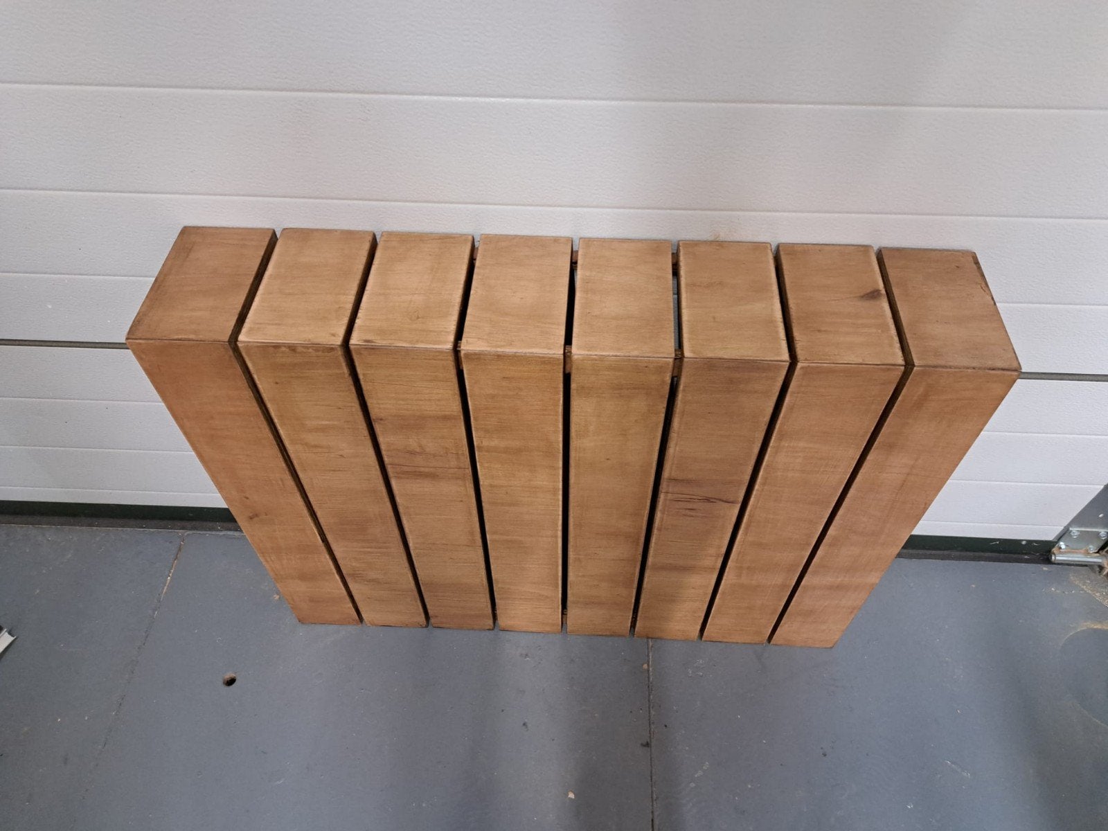 Radiator ombouw van  multiplex hout, Ophalen, 60 tot 150 cm, Radiator