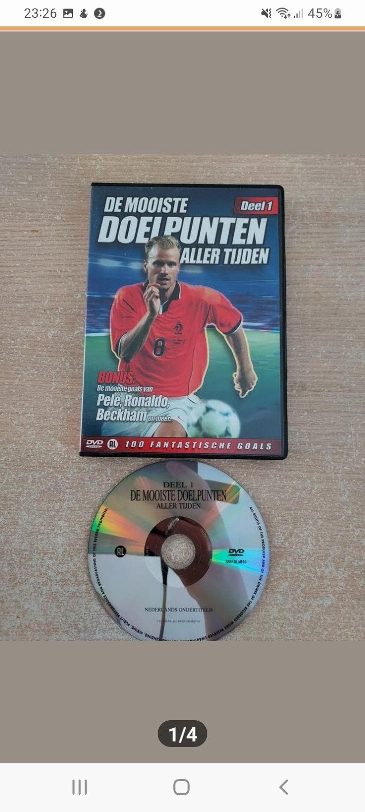 De Mooiste Doelpunten Aller Tijden deel1 en 2, Cd's en Dvd's, Alle leeftijden, Voetbal, Documentaire, Ophalen of Verzenden