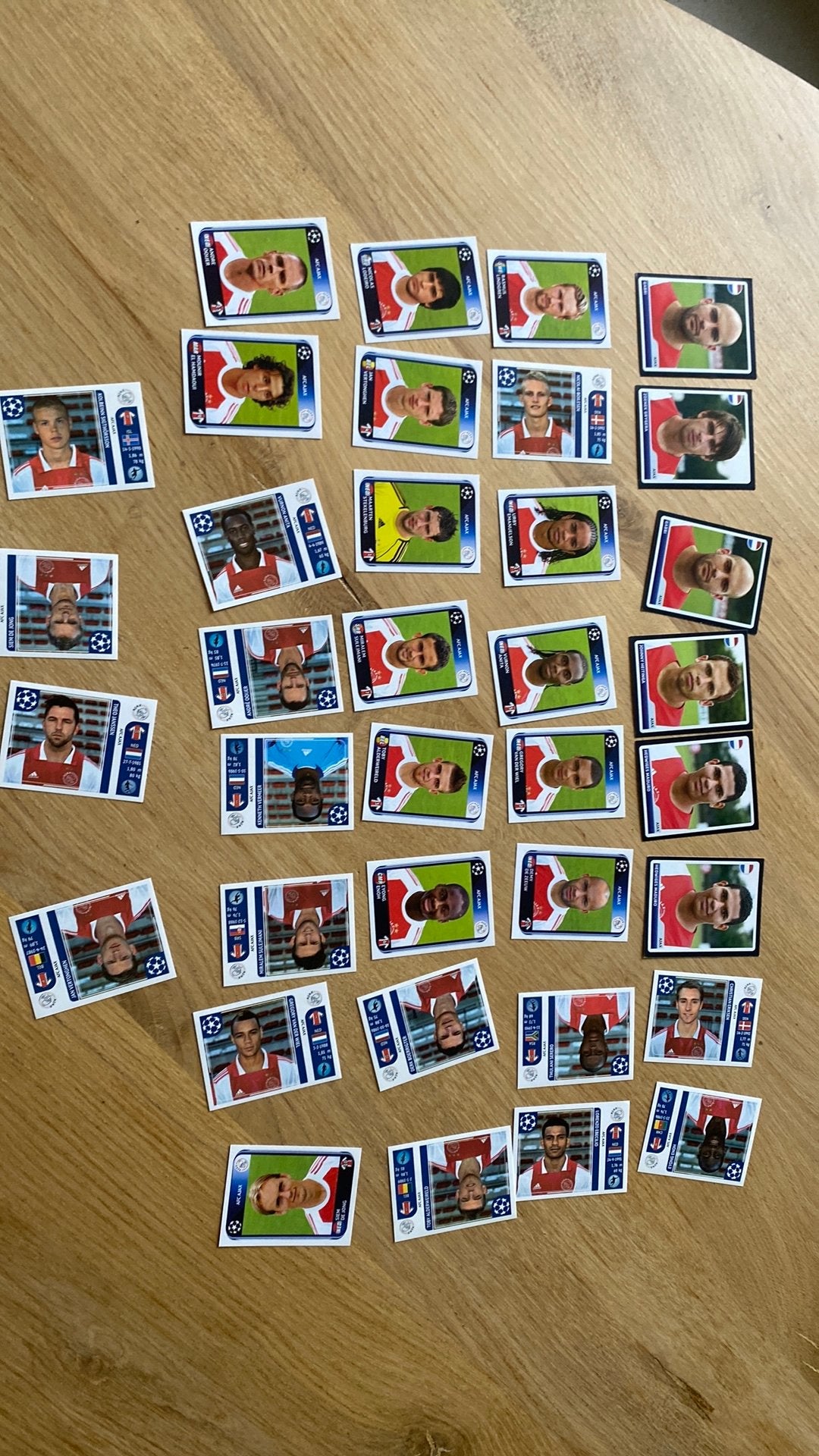 Grote panini ajax set, Ophalen of Verzenden, Zo goed als nieuw, Ajax, Poster, Plaatje of Sticker