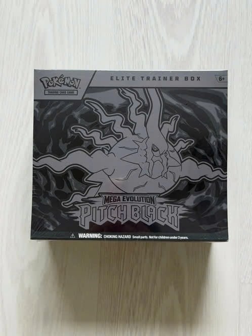 Laatste Pokémon Elite Trainer Box Mega Evolution Pitch Black, Ophalen of Verzenden, Nieuw, Overige typen