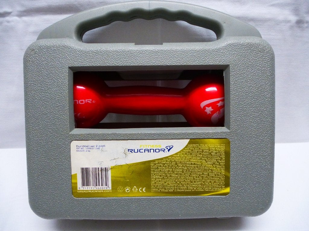 Rucanor Dumbbell set 2 Profi (2 kg) | nieuw, Ophalen of Verzenden, Nieuw, Borst, Dumbbell