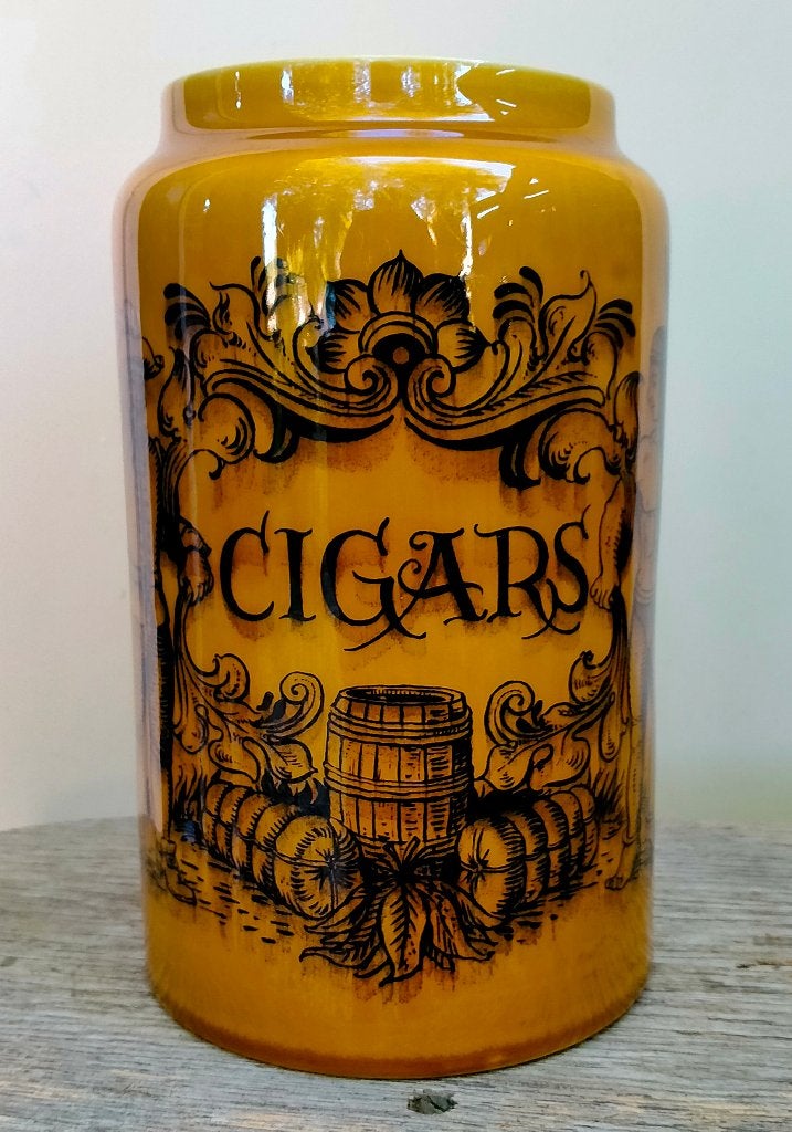 Antiek / Oud Keramieken Goedewaagen Cigars / Sigaren Pot, Ophalen of Verzenden