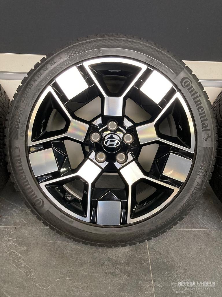 19” originele Hyundai Kona II velgen + allseason banden, 19 inch, Gebruikt, -, -