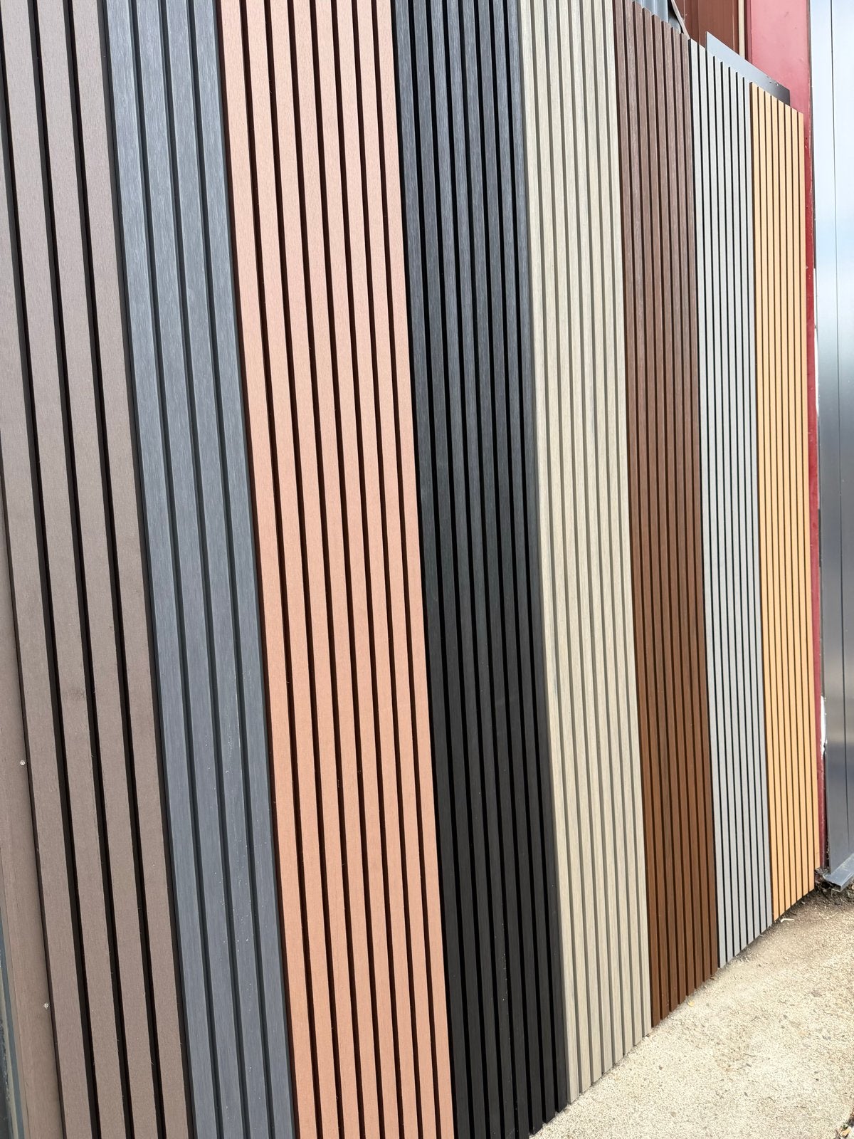 WPC Composiet Gevelbekleding - met montage, Ophalen, Kunststof, Nieuw, 2 meter of meer