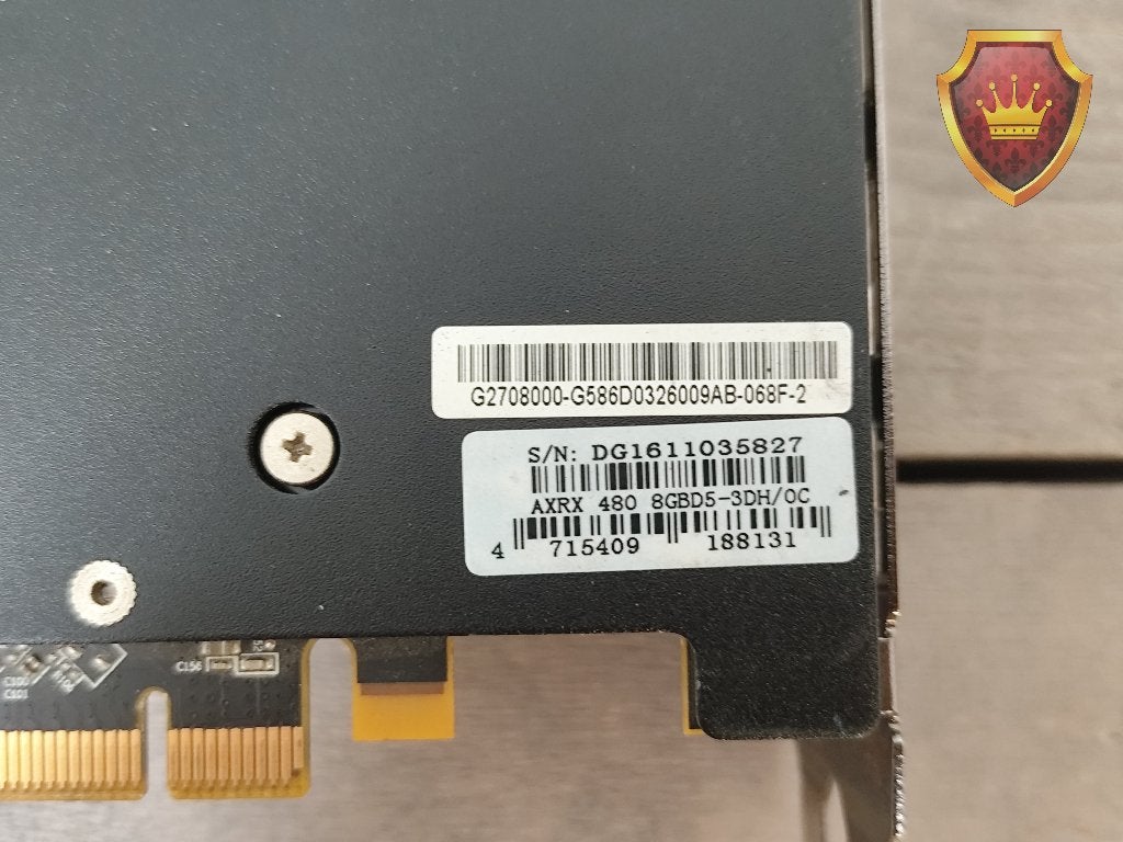 PowerColor Red Devil Radeon RX 480 8GB OC, PCI-Express 3, Gebruikt, HDMI, Ophalen of Verzenden