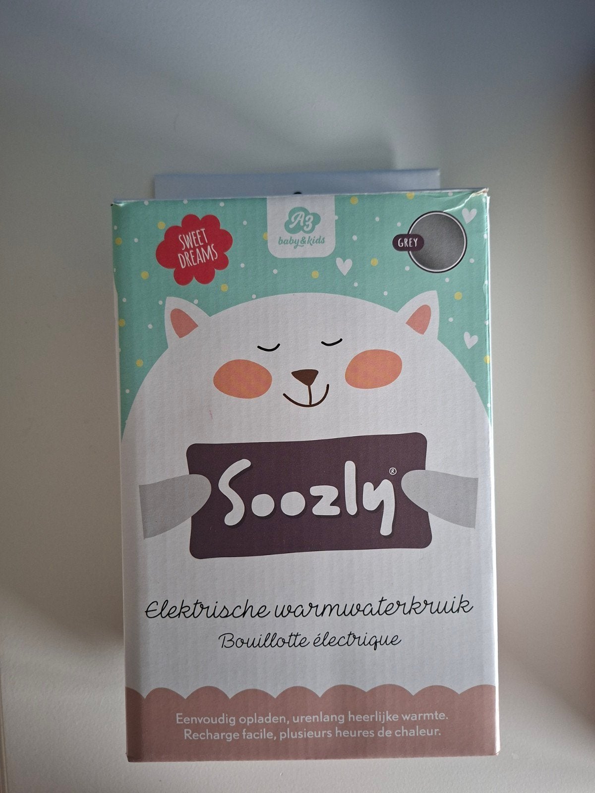 Electrische kruik van Soozly, Kinderen en Baby's, Ophalen of Verzenden, Zo goed als nieuw