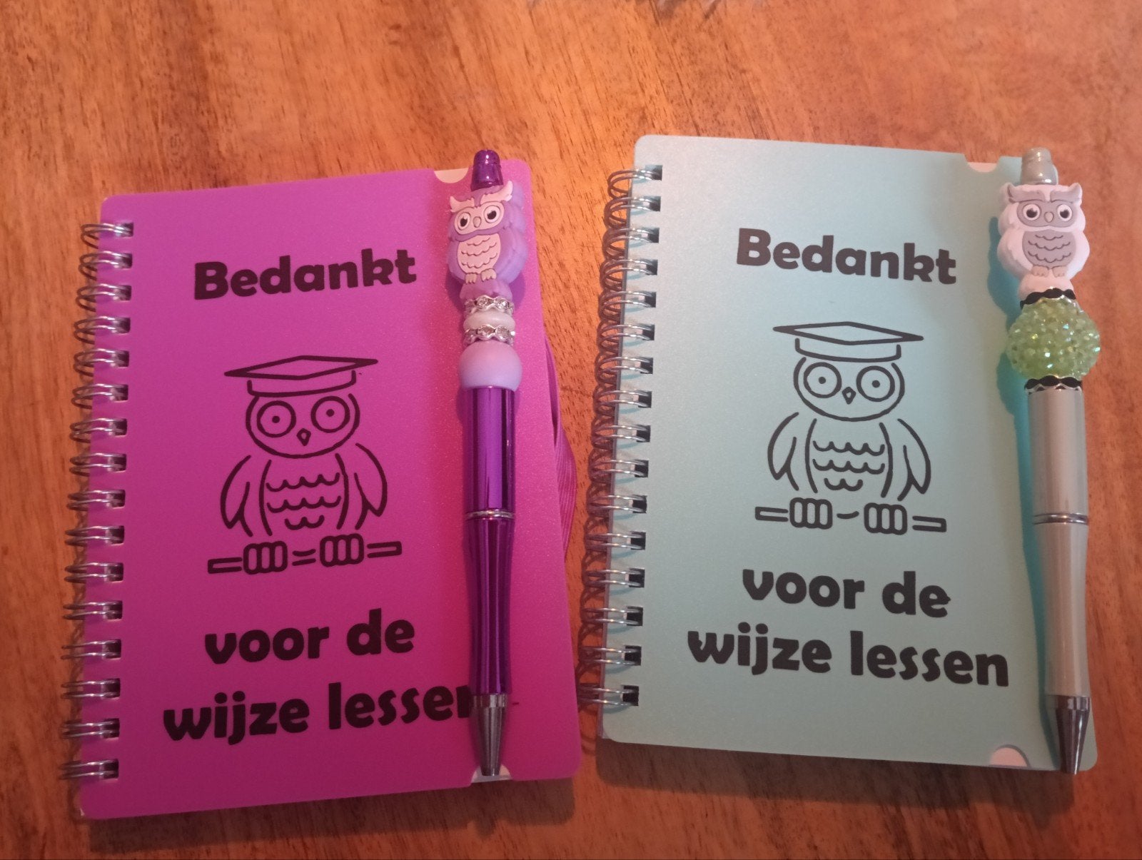 Bedankt voor de wijze lessen juf of meester, Ophalen of Verzenden