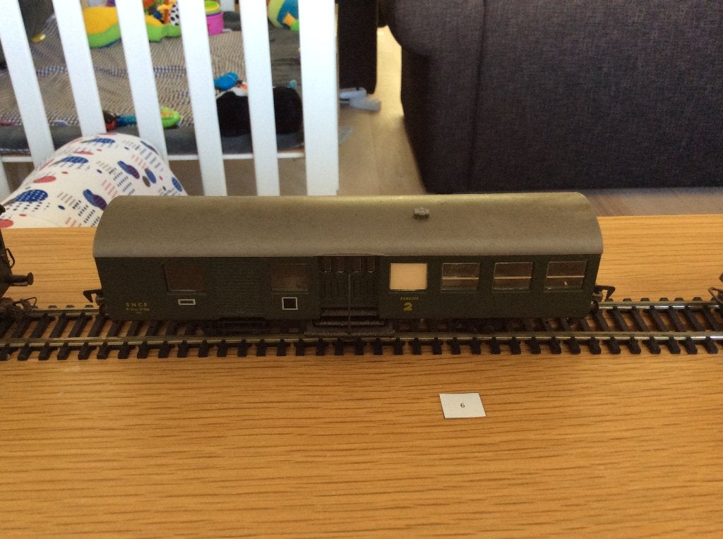 Fleischmann wagons - vintage modelspoor, Gebruikt, Gelijkstroom, Fleischmann, Wagon