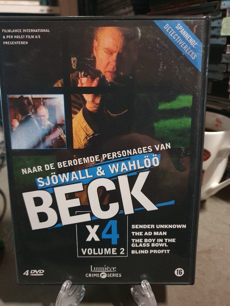 Beck volume 2 - 4DVD, Cd's en Dvd's, Vanaf 16 jaar, Ophalen, Zo goed als nieuw