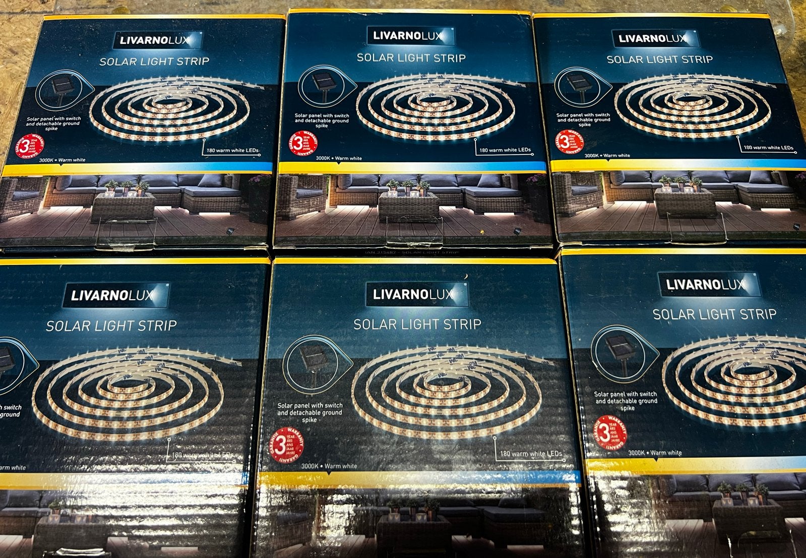 Nieuwe Livarnolux LED-strip op zonne-energie voor buiten, Tuin en Terras, Buitenverlichting, Zonne-energie, Minder dan 50 watt
