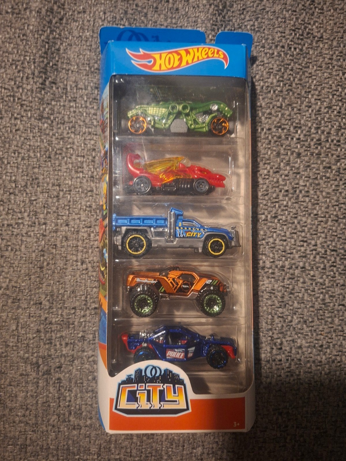 hotwheels city 5-pack, Ophalen of Verzenden, Zo goed als nieuw