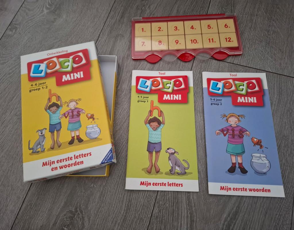 Mini locodoos met 2 boekjes, Kinderen en Baby's, Speelgoed | Educatief en Creatief, Ophalen of Verzenden, Zo goed als nieuw