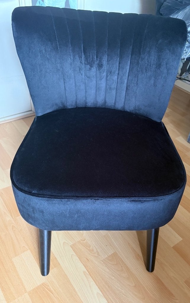 Schelp stoeltje, Huis en Inrichting, Fauteuils, Ophalen, Minder dan 75 cm, Nieuw, Stof