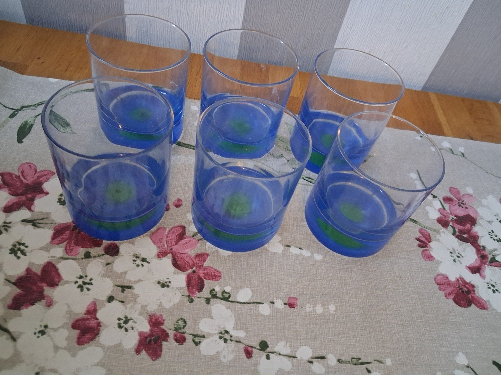 6 mooie drinkglazen, Ophalen, Zo goed als nieuw, Overige typen