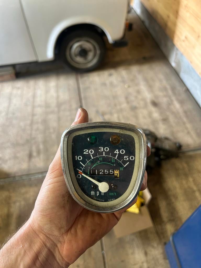 Honda C50 C70 Cub Snelheidsmeter, Ophalen of Verzenden, Gebruikt, Overige typen, Honda