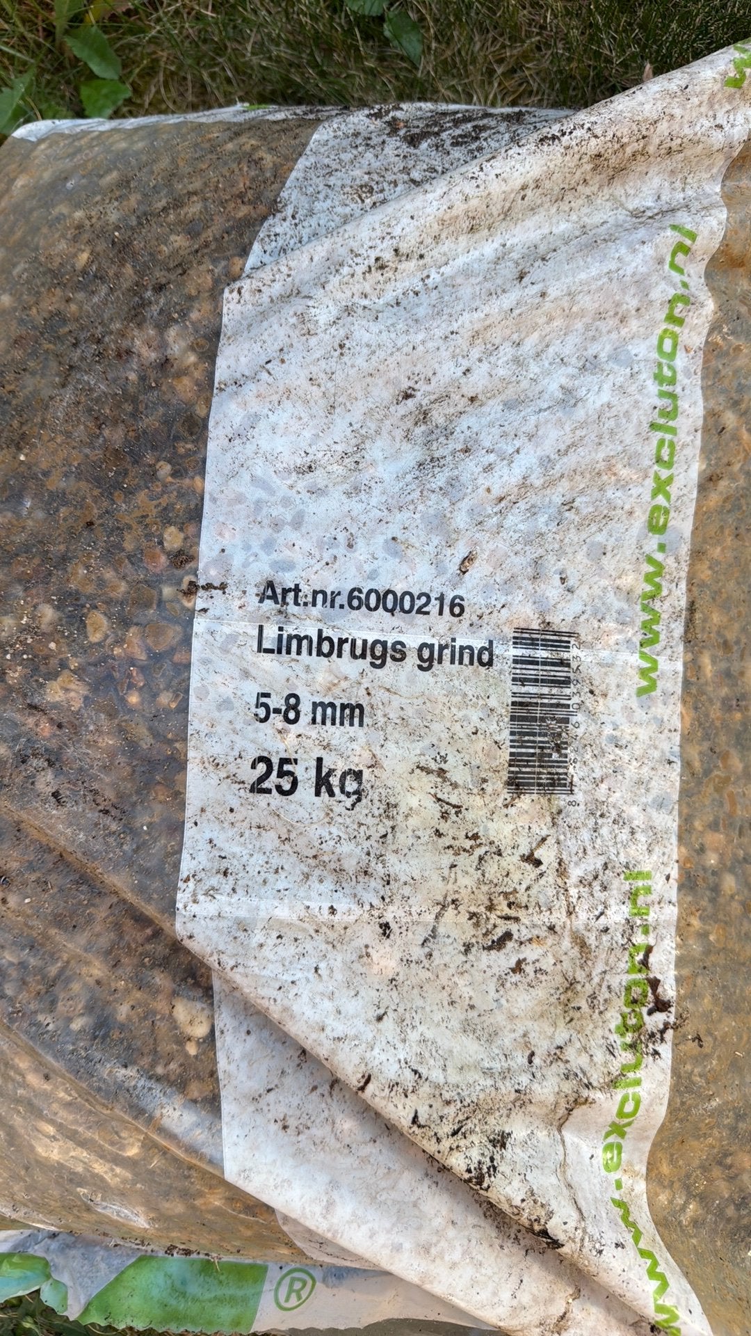 Limburgs Grind 8 zakken x 25 kg, Ophalen, Overige materialen, Nieuw, Grind