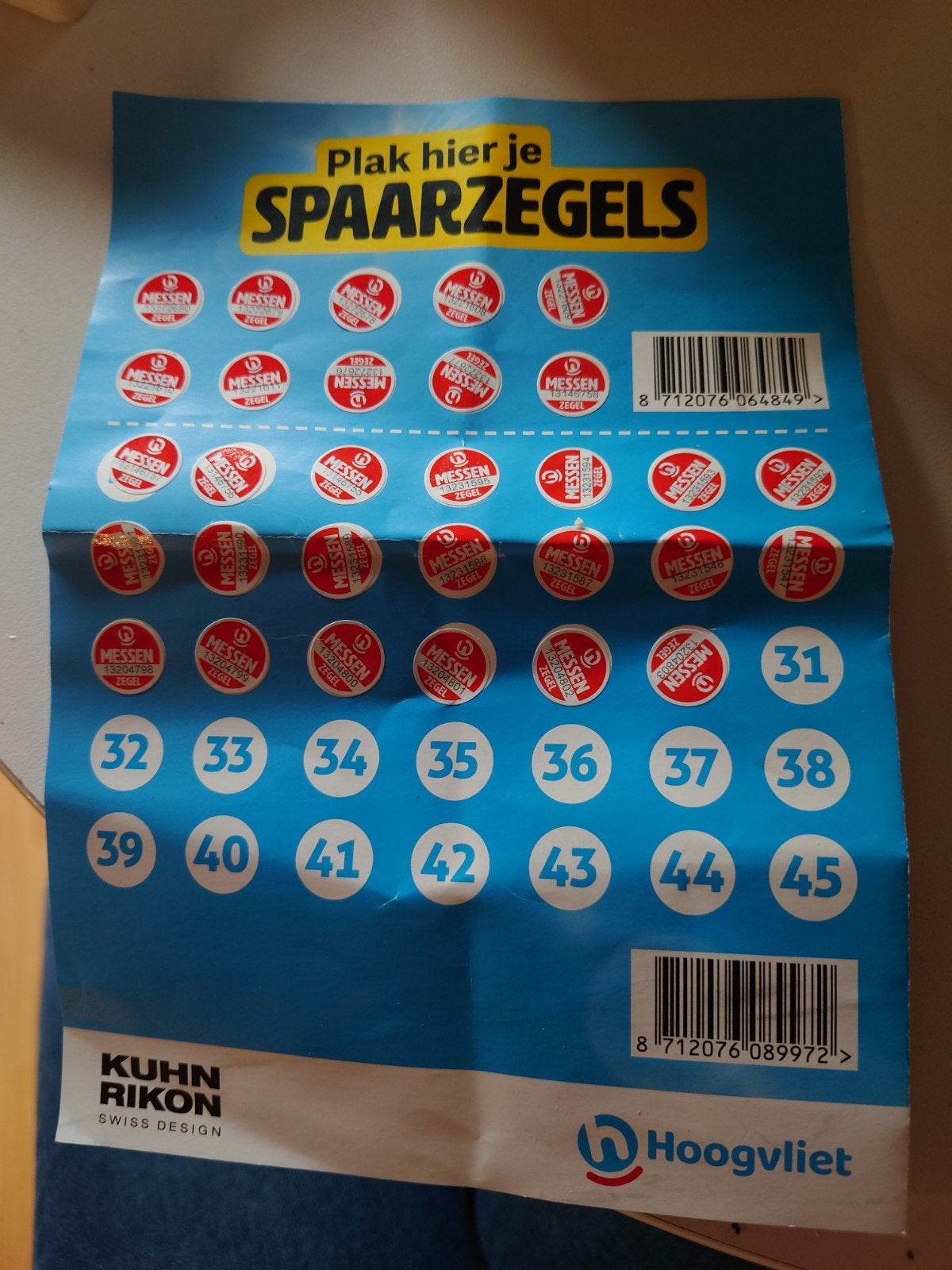 Hoogvliet spaarzegels gezocht voor verjaardag, Hobby en Vrije tijd, Ophalen of Verzenden, Winkel, Super of Benzinepomp, Zegels, Bonnen of Punten