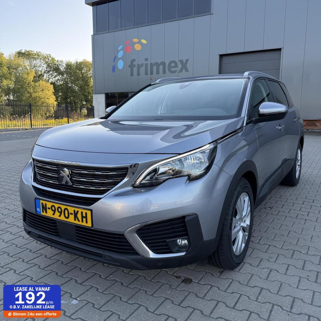 Peugeot 5008 1.2 2019 | NW DISTRIBUTIERIEM & 4 NIEUWE BANDEN, Voorwielaandrijving, Gebruikt, 1199 cc, 7 stoelen