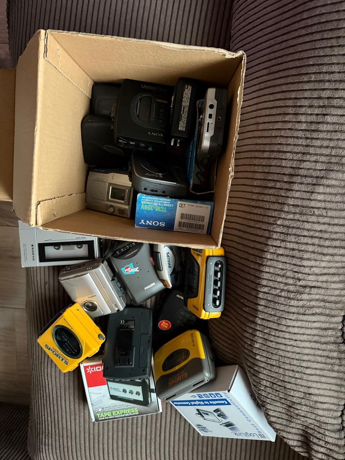 Grote partij Walkmans  cassettespelers, niet getest, Ophalen of Verzenden, Walkman
