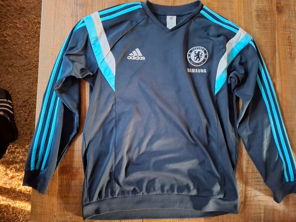 Chelsea Adidas Voetbal Sweater Maat L, Maat L, Ophalen of Verzenden, Zo goed als nieuw, Overige typen