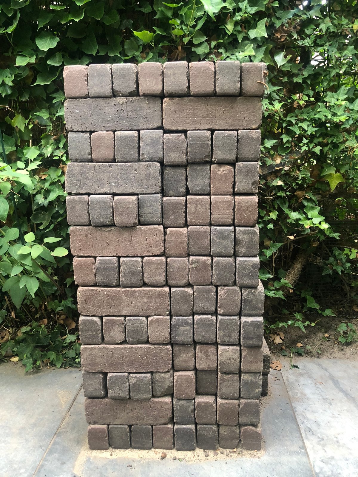 Waaltjes, 20 x 6,5 x 5 cm., Tuin en Terras, Tegels en Klinkers, Ophalen, Zo goed als nieuw, Beton, Klinkers