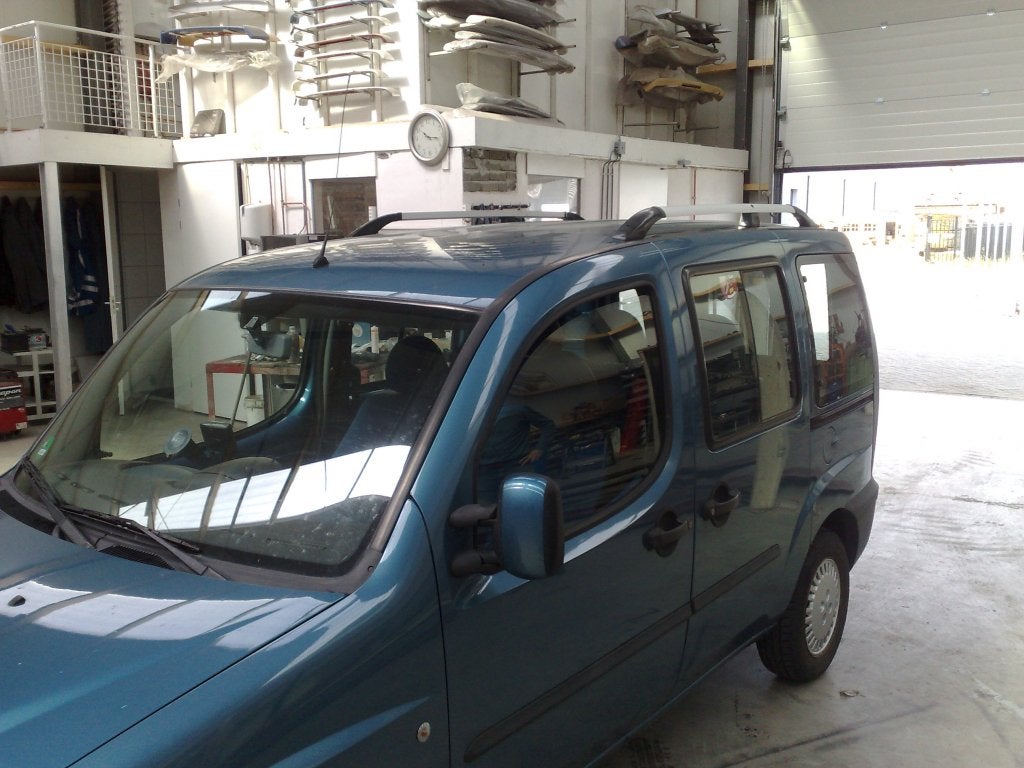 Fiat Doblo Oud Fiat Doblo Nieuw Dakrails aluminium chroom, Ophalen of Verzenden, Niet ingevuld, Niet ingevuld, Niet ingevuld