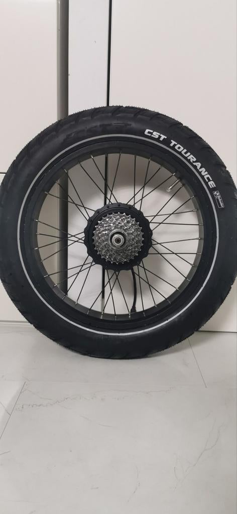 Fatbike achterwiel met motor - Ipdoo, Fietsen en Brommers, Fietsonderdelen, Wiel, Gebruikt, Ophalen of Verzenden, Elektrische fiets
