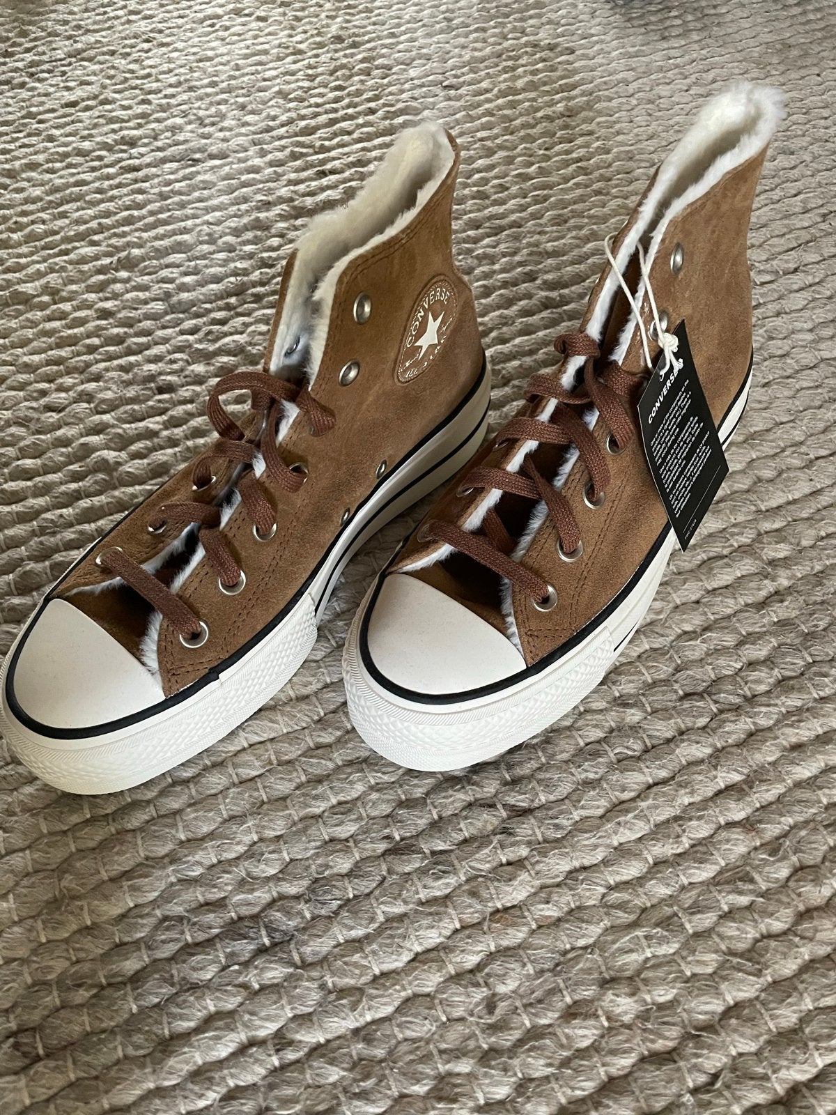 Nieuwe Converse Chuck 70 suède gevoerde sneakers, Ophalen, Bruin, Nieuw, Sneakers of Gympen