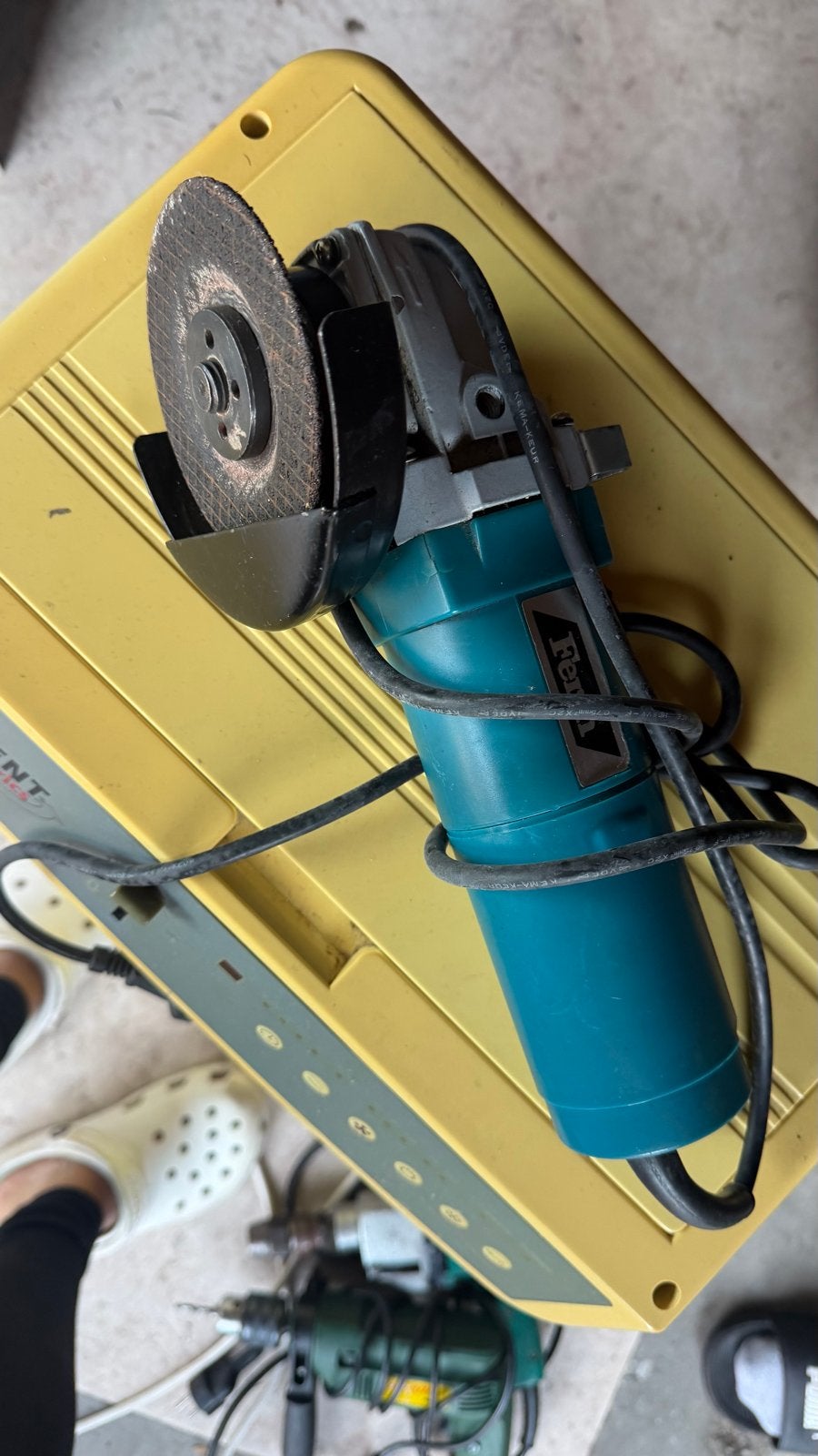 Ferm haakse slijper - Goede staat, Ophalen, Gebruikt, Haakse handslijpmachine