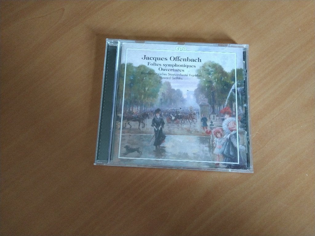 CD Jacques Offenbach. Folies Symphoniques - Ouvertures, Ophalen of Verzenden, Classicisme, Zo goed als nieuw, Kamermuziek