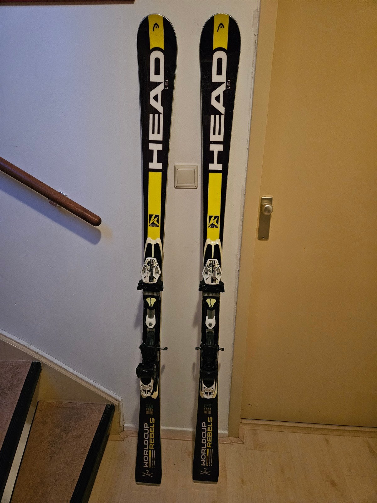Head Worldcup Rebels i.SL ski's 165cm met ff11pro bindingen, Ophalen, 160 tot 180 cm, Gebruikt, Carve